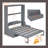 Queen Size Murphy Bed Wall Bed with Sofa - Space Saving Wall Bed with Cushion-764606185