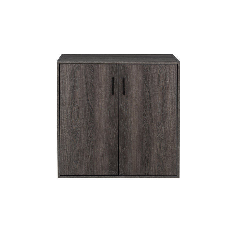 Armoire à deux portes en bois aggloméré Sunjoy Quub