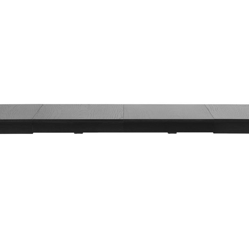 Kinslee Extendable Metal Base Dining Table, 37.4'' W x 110.25'' L
