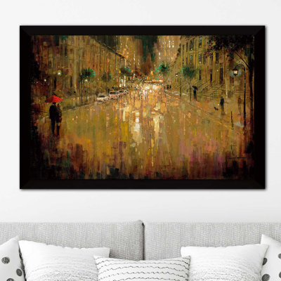 Brownstone Romance par Ruane Manning - reproduction de cadre photo