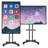 JYXCN Interactive Smart Board 49", 4K Touch Screen Digital Electronic Calendar All-In-One Smartboard Touchscreen Dual OS for School & Business