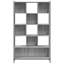 Amier 172cm H x 102cm W Metal Bookcase-1981413085