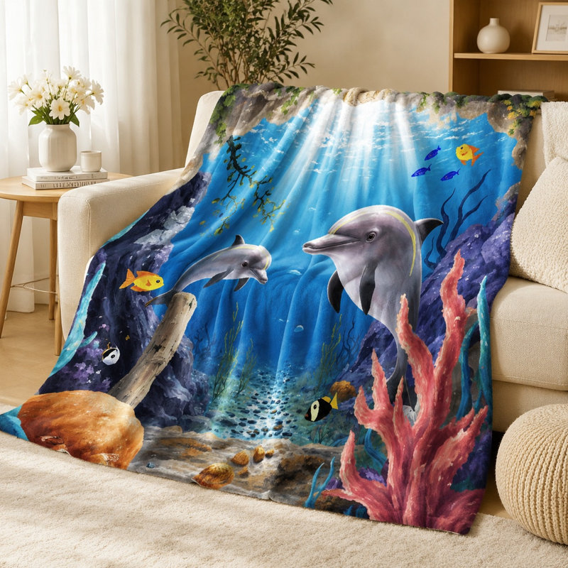 Jeté en flanelle douillette Cozy, 60" L x 50" W