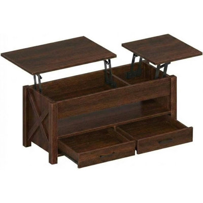 Wood Coffee Table  Adjustable Coffee Table Height Adjustable Coffee Table Modern Coffee Table Stylish Coffee Table