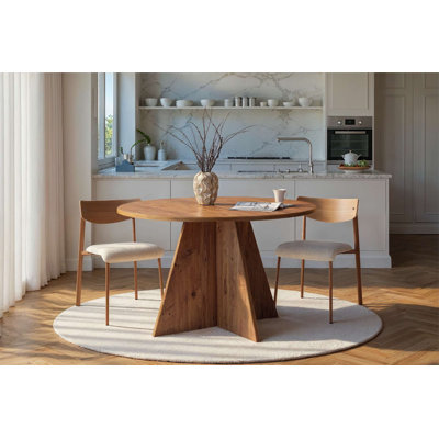  Virella Round Dining Table Seats 4 120cm