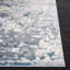 Tapis abstrait gris / bleu Adame-1134380252