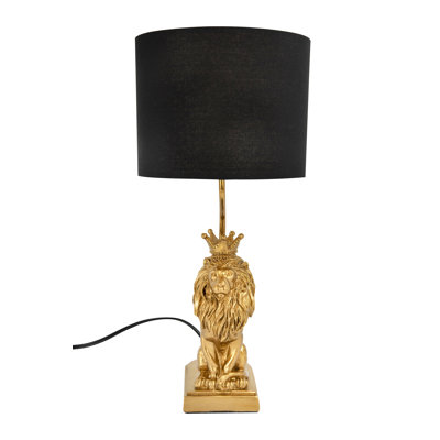 Lion Table Lamp 