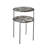 Registrar Marble Top End Table