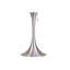 Lampe de table rétro 27 po en métal avec finition argentée