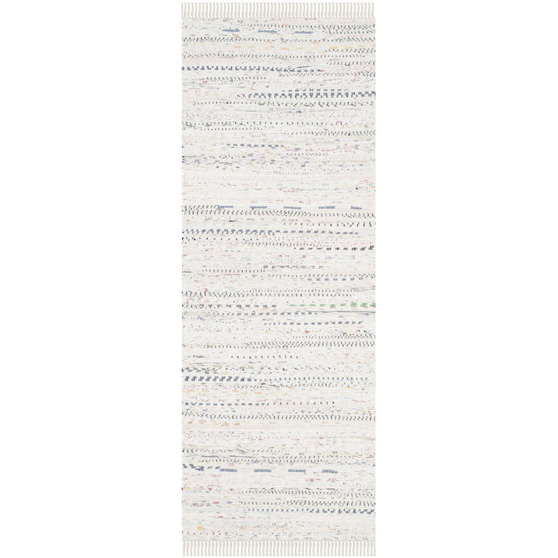 Valerton Rug Hand Woven Cotton Rug, Rectangle 2'3" x 5'