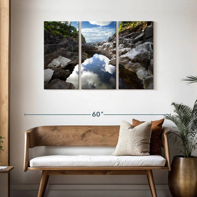 Reflecting Ravine, 28" H x 45" W