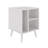 Warwick Geometric Open Bedside Nightstand End Table-1446408522
