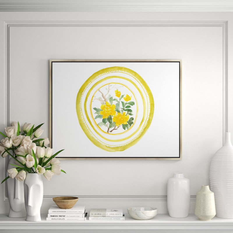 Visions II Print by Helen Parker, 31.5" H x 41.5" W x 1.5" D, Image Brush Gel