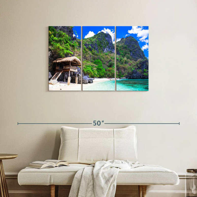 Plage Gillard El Nido Pristine, H 24 po x l 38 po