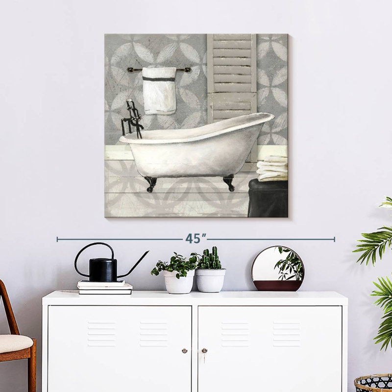 Lilie Gray Bath I