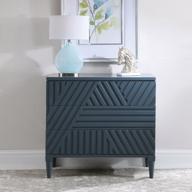 Bayli Accent Chest, Blue