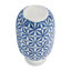 Vase de table décoratif en céramique à motif géométrique - Vase à fleurs-1740791584