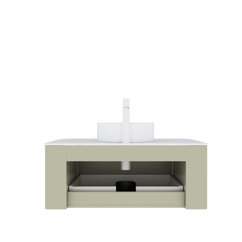 Meuble-lavabo 36 po avec lavabo en céramique