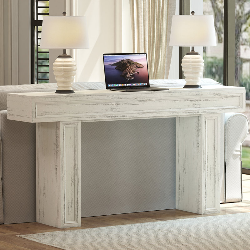 Console 63 po, Blanc