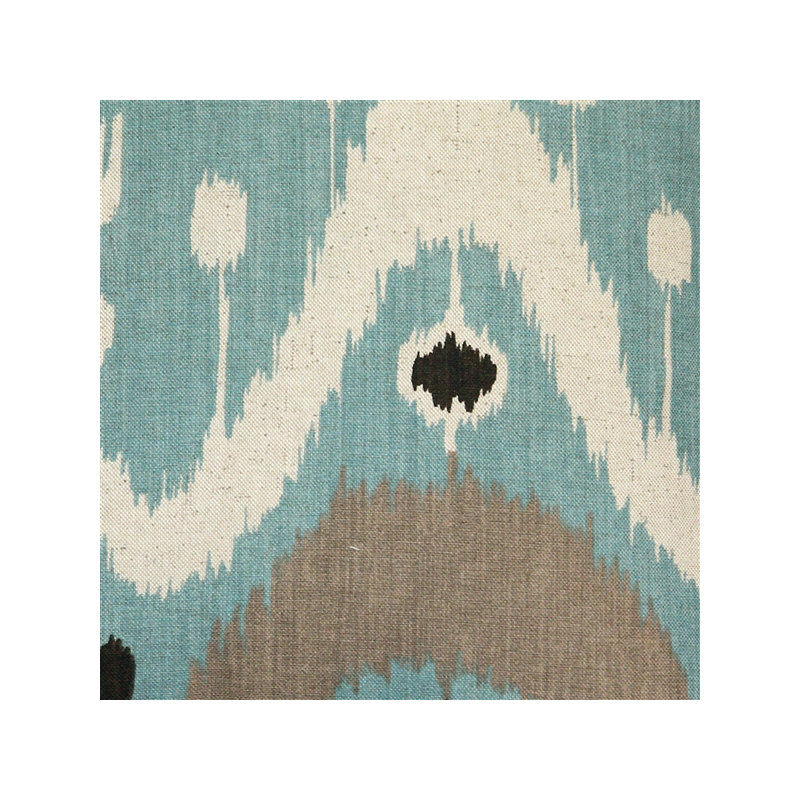 Indah Ikat Throw Pillow, Blue