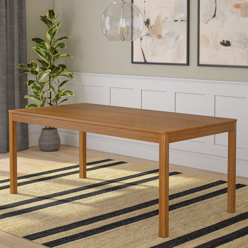 Table de salle à manger 60 ", Pacanier, H 30 po x l 72 po x P 35,75 po