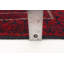 Tapis décoratif en laine rouge/bleu marine de conception unique noué à la main New Age 6 pi 7 po x 9 pi 2 po CEIT