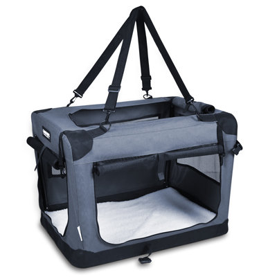 Collapsible Pet Carrier with 3 Doors
