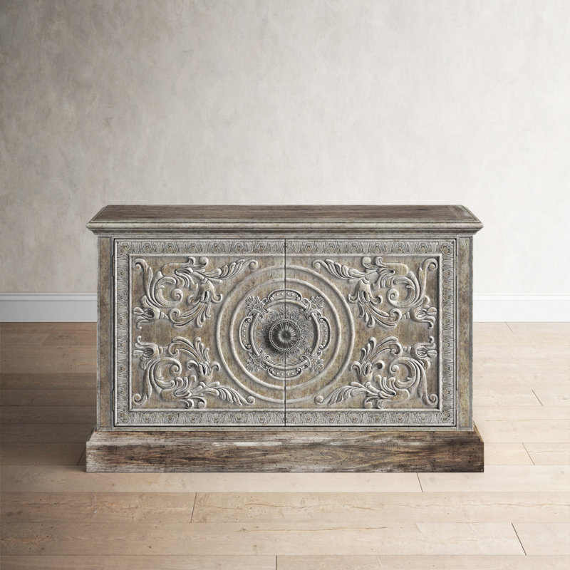 Alisha 60'' Solid Wood Top Console Table