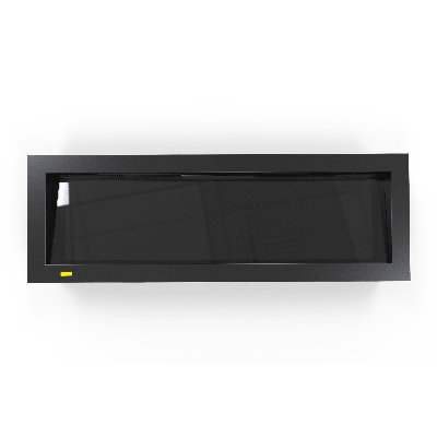 Litedeer Homes Latitude II Black EFireplace Trim