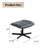 Trunnell Faux Leather Tufted Swivel Accent Chair-281922928