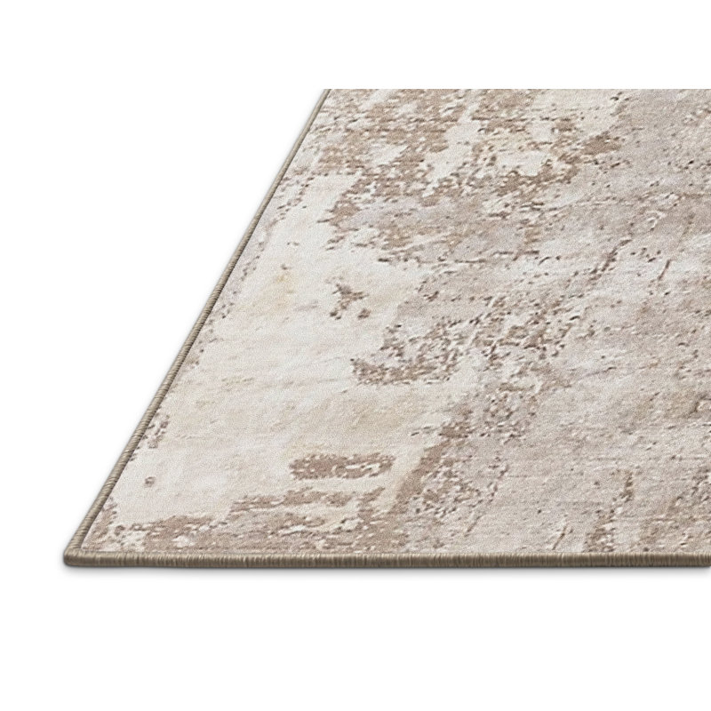 Tapis beige Botkins, Rectangle 7 pi x 9 pi