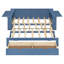 Lit de jour double avec bureau amovible, tiroirs de rangement et table d'appoint hydraulique, lit de jour multifonctionnel bleu-1503886660-1503886661