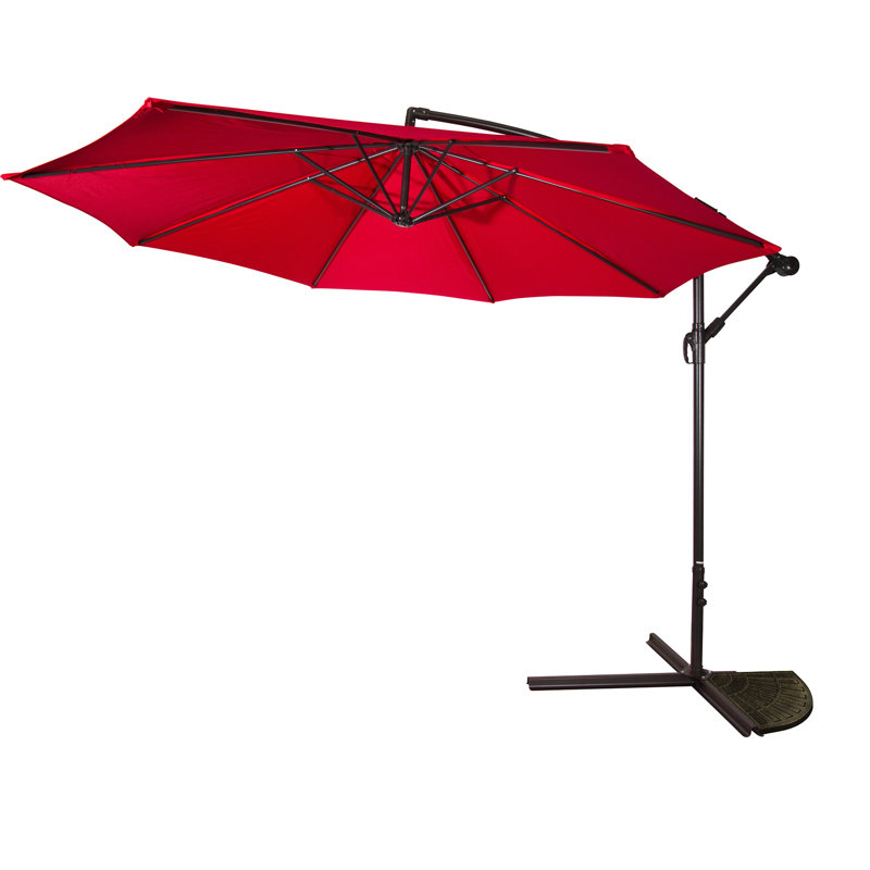 Poids de base du parasol en résine Brodowski pour poids de parasol décalé