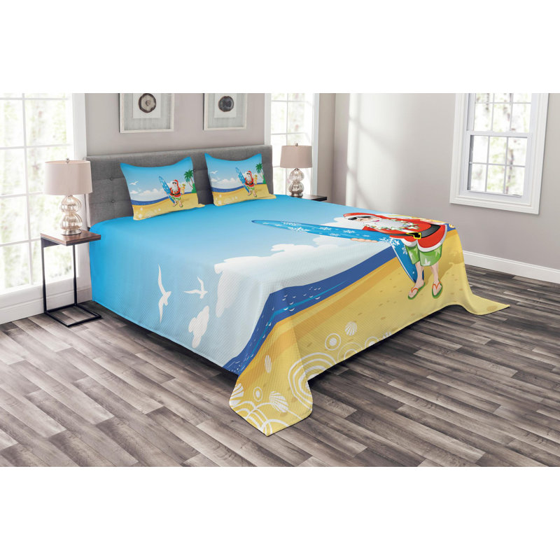 Polyester Coverlet, King Coverlet + 2 Shams