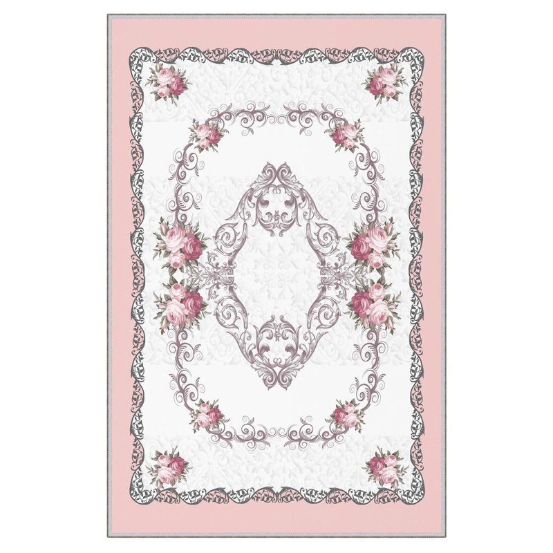 Premium 3D Printed Area Rug, 5.2 x 7.5 Feet, 100% Polyester, 650 g/m² | Antibacterial, Non-Slip PVC Dot Underside, Machine Washable | Ideal for Living Room, Bedroom & Home Decor, Soft Pile Height: 0.3 Inches