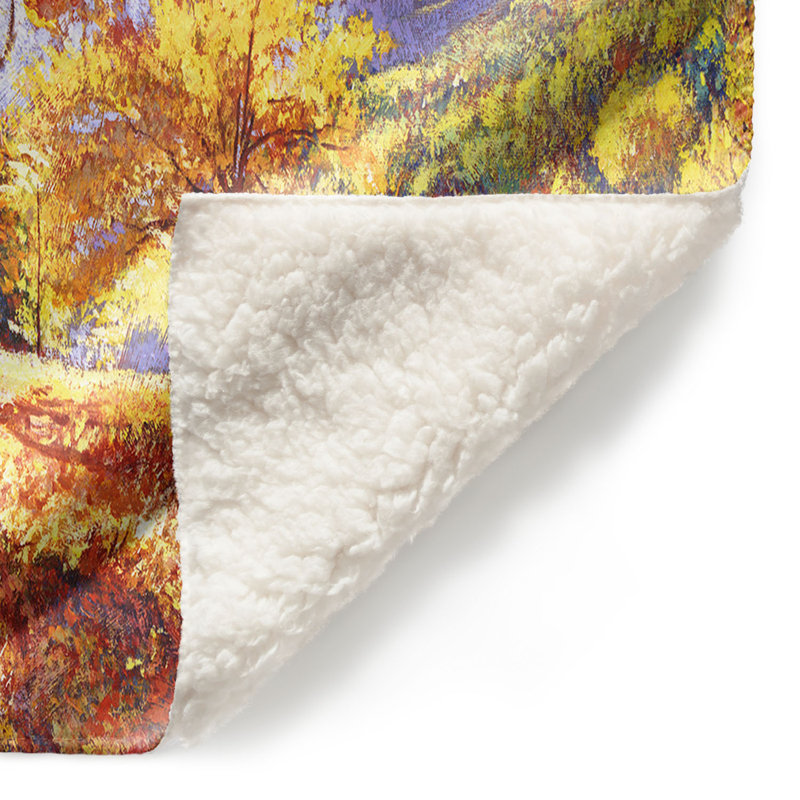  Couverture douce en sherpa, 68 po x 80 po