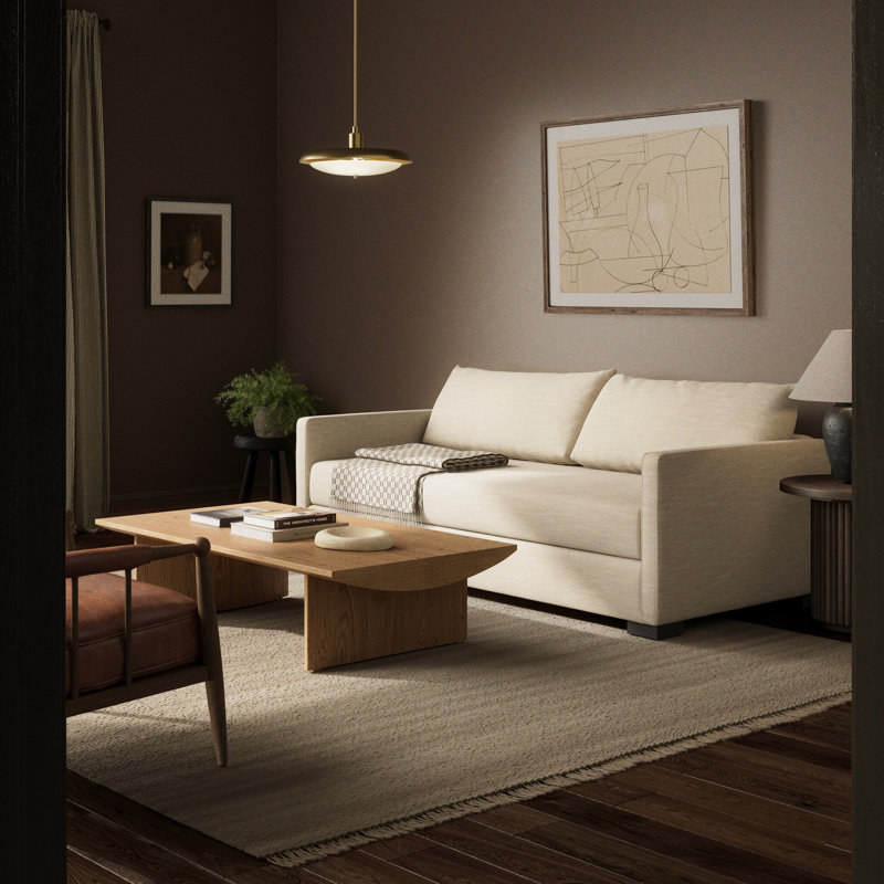 Wickham Sofa, 34" H x 86" W x 42" D, Savoy Parchment