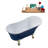 55.1'' x 26.8'' Soaking Acrylic Bathtub-66366582-90764604