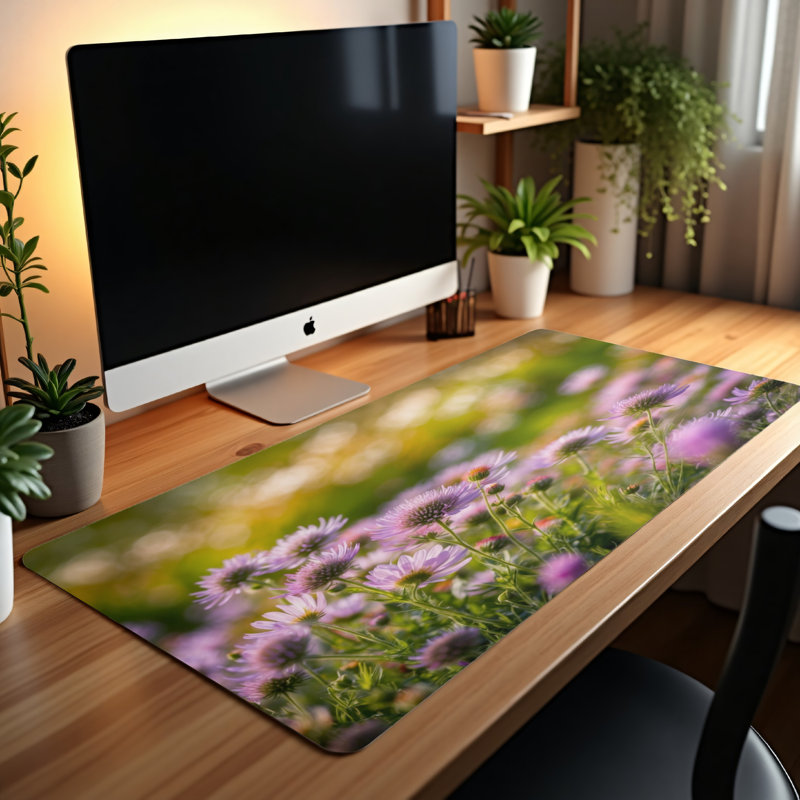 Polyester Desk Pad, 31.5x15.5