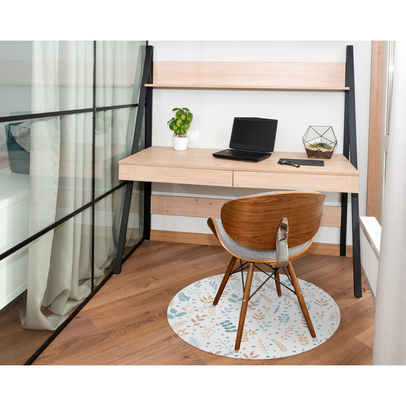 Donella Hard Floor Straight Round Chair Mat