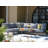 7 Pieces Outdoor Sectional Seating Group With 6 Inch Olefin Cushions, Patio Conversation Sets-173686683