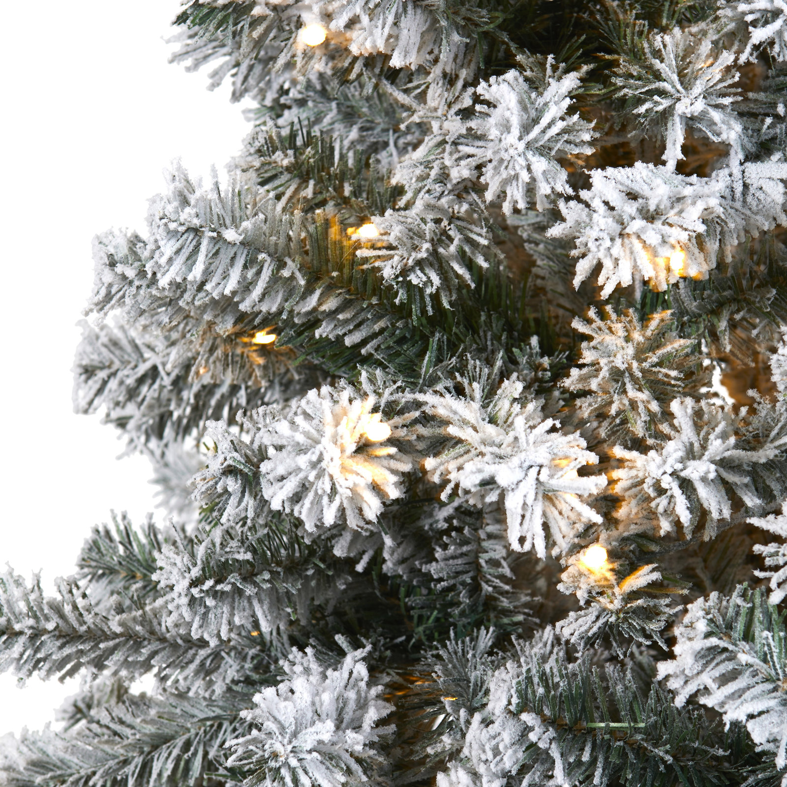 Lighted Artificial Christmas Tree, 7' H