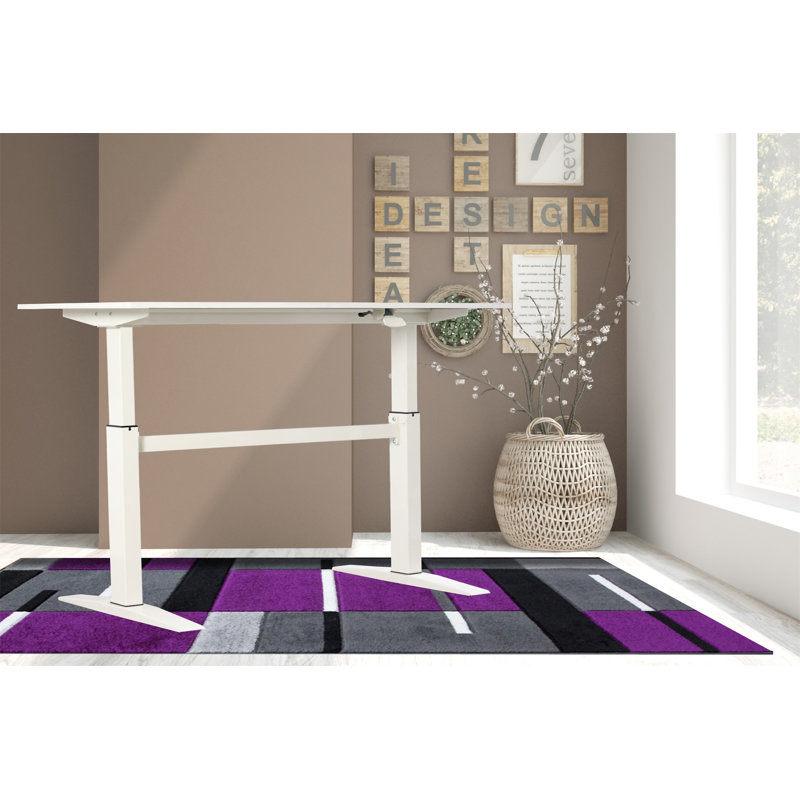 Bureau de 47 po à hauteur réglable et bureau ajustable (sans les chaises de bureau)