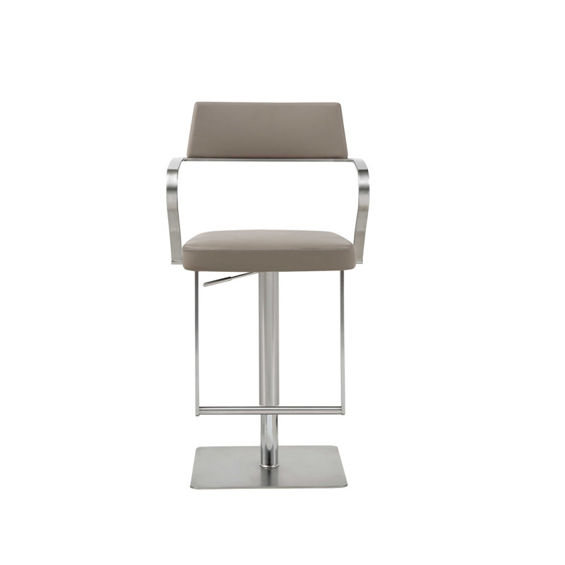 Tabouret de bar Akachukwu, Taupe