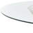 Round Glass Top Metal Base Dining Table