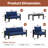 Aluminum 9-Person Outdoor Conversation Sets-1556826192
