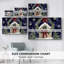 Christmas Holiday Art III - Toile tendue avec châssis - CLXVII-2079035667