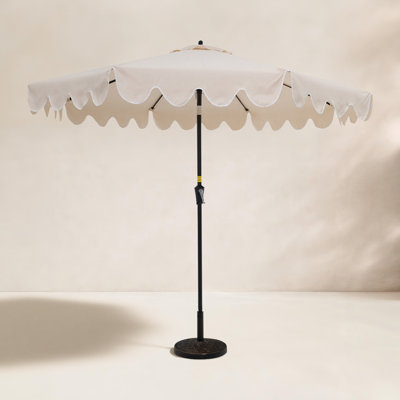 Carmeletta 108" W 2-Tier Market Umbrella