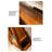 Simple Chinese-Style Walnut Rectangular Full-Length Mirror