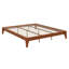 Base de lit plateforme moderne avec support en lattes de bois-700569233-700569247